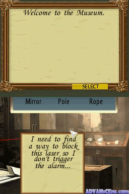 Escape the Museum screenshot 3 for Nintendo DS